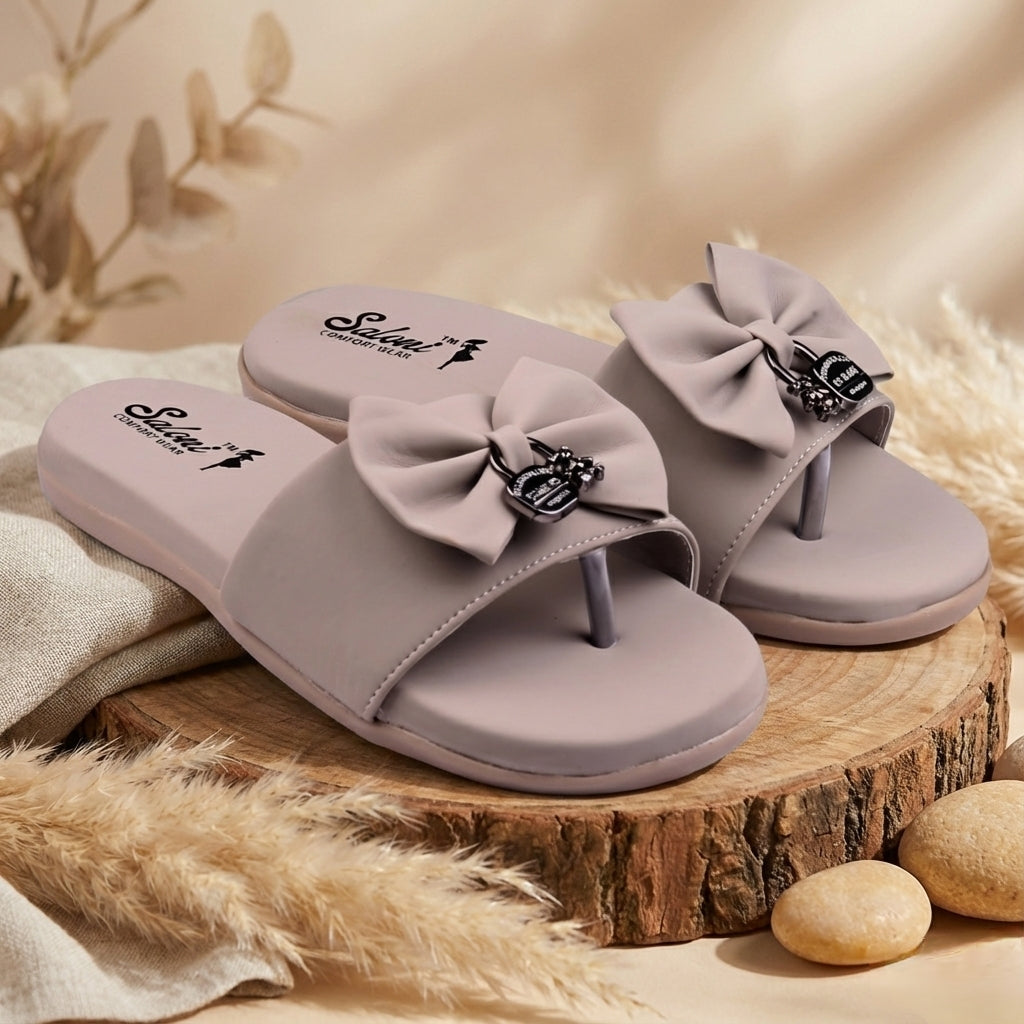 Saloni Comfort Wear Women’s Stylish Sliders with Soft Cushion | Lightweight Daily Wear