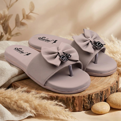 Saloni Comfort Wear Women’s Stylish Sliders with Soft Cushion | Lightweight Daily Wear