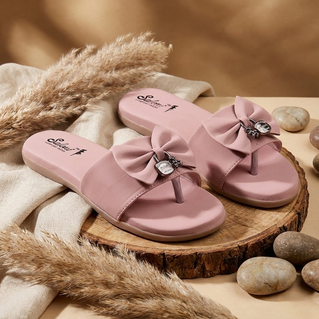 Saloni Comfort Wear Women’s Stylish Sliders with Soft Cushion | Lightweight Daily Wear